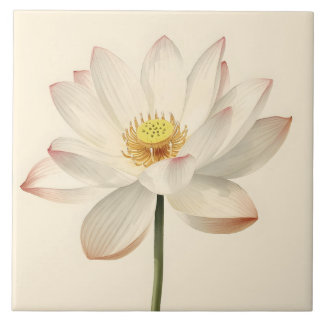 Flor de Lótus Branca