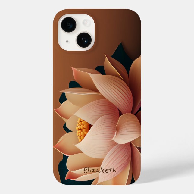 Flor de Lótus Chic e Elegante (Verso)