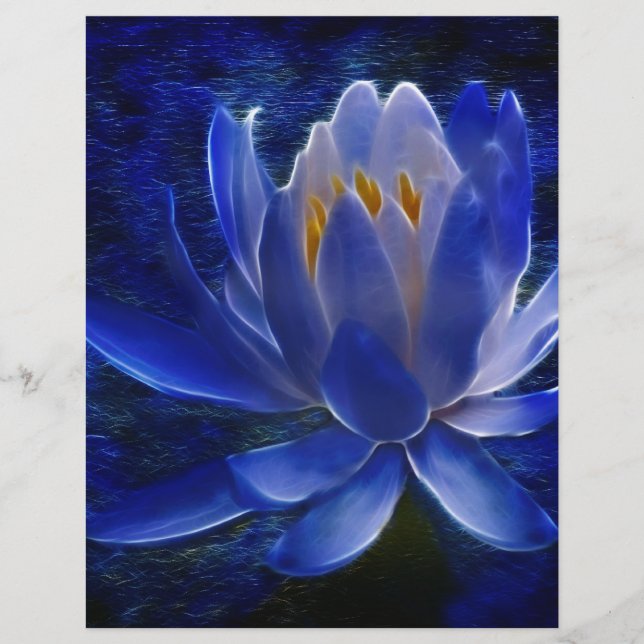 Flor de lótus e seu significado (Frente)