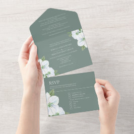 Flor De Maçã Branca Em Um Casamento