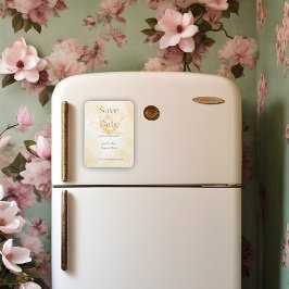 Flor de Magnólia Etérea, Ímã de Salvar a Data