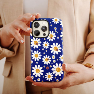 Flor de margarida azul | iPhone 14 Case-Mate