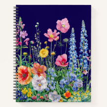 Flor de Meia-Noite Selvagem | Diário Floral Cottag