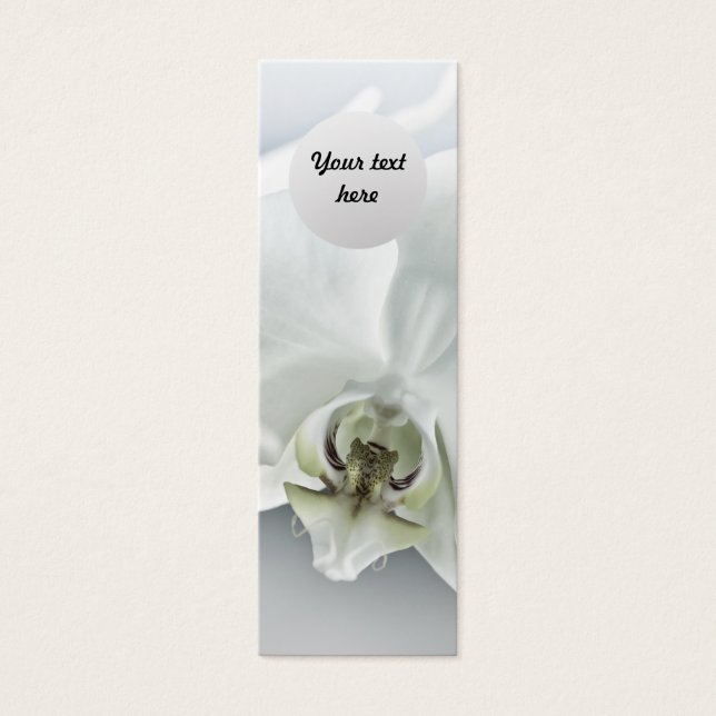 Flor de Orquídea Branca (Frente)