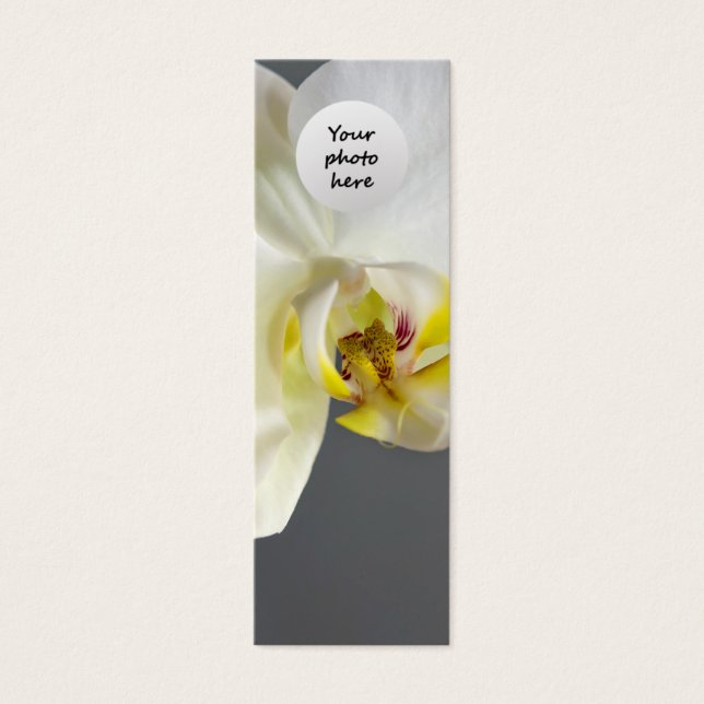 Flor de Orquídea Branca (Frente)