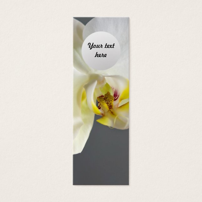 Flor de Orquídea Branca (Frente)