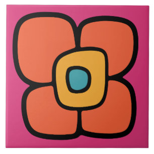 Flor de Primavera Retro