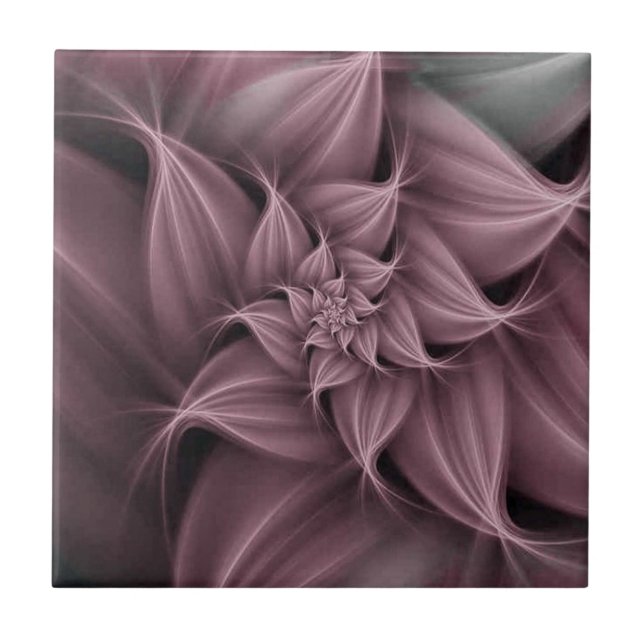 Flor de Rosa Incrível Fractal (Frente)