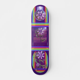 Flor de skate no deserto