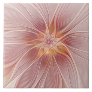 Flor de Sonho Amarelo Abstrato, Flor de Arte Fract