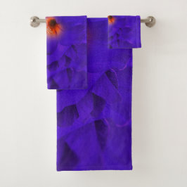 Flor de Toalha Roxo Multipla