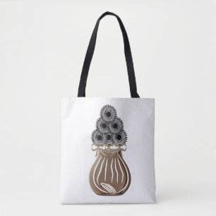 Flor de vaso de tote
