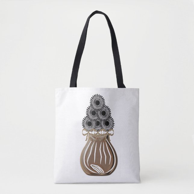 Flor de vaso de tote (Frente)