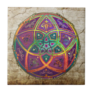 Flor de Venus do ouro antigo oriental do fineART