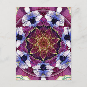 Flor de Vida Mandala 8 Cartões