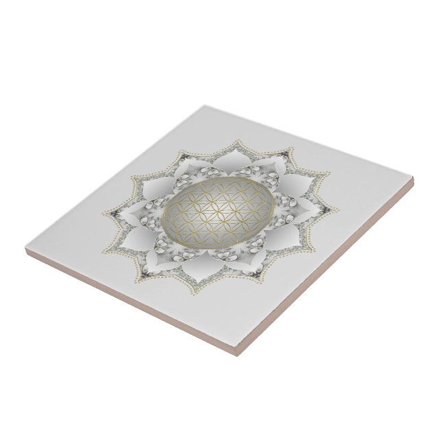 Flor de Vida - Mandala de Flores 1 (Lateral)