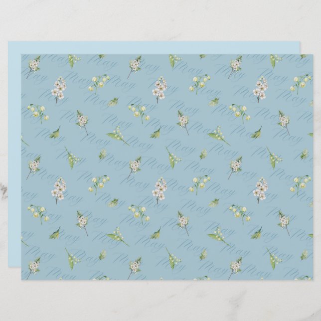 Flor do Mês de Maio Espinheiro Flor de Maio (Frente/Verso)