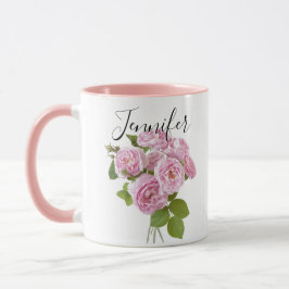Flor do mês de nascimento - caneca personalizada d