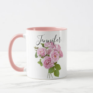 Flor do mês de nascimento - caneca personalizada d