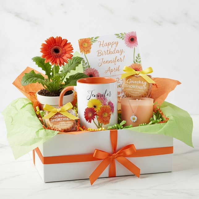 Flor do mês de nascimento - caneca personalizada d (Criador carregado)