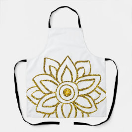 Flor Dourada Poinsettia Jewel White