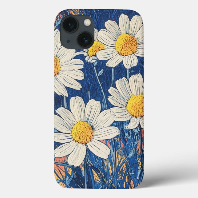 Flor Dreams Camomille Impasto Capas de iphone Esti (Verso)