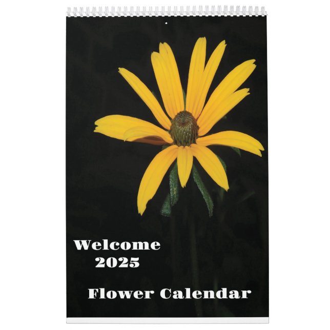 Flor e noite do calendário de 2025 (Capa)