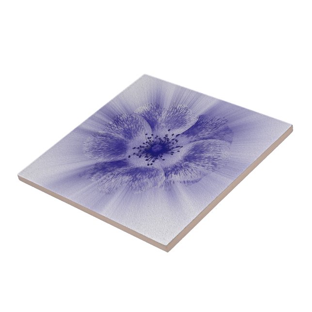 Flor em azul (Lateral)