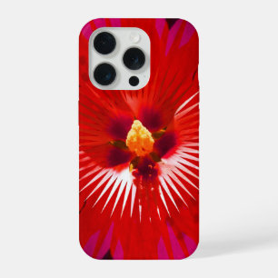 "Flor Escarlate: Caleidoscópio de Hibisco Vermelho