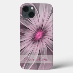 Flor Fantasia Floral Abstrata Ameixa Fractal Nome