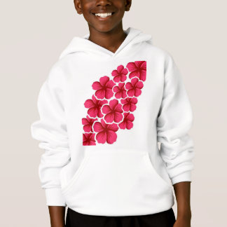 Flor floral fofa amando rosa