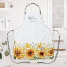 Flor Floral Girassol Amarelo Monograma Botânico