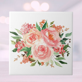 Flor Floral Rosa Bege Primavera
