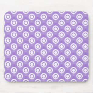 Flor Funky Mousepad da lavanda bonita