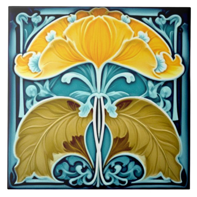 Flor Ginko Amarelo (Frente)