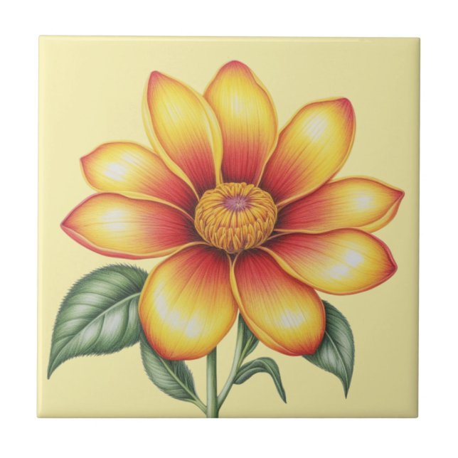 Flor Laranja (Frente)