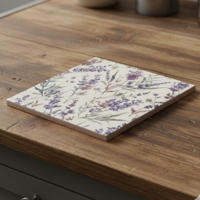 Flor Lavanda Boho Botânica Floral (Criador carregado)
