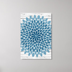 Flor - Livro de Convidados da Canvas de Assinatura