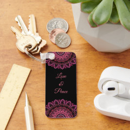 Flor Mandala Chaveiro