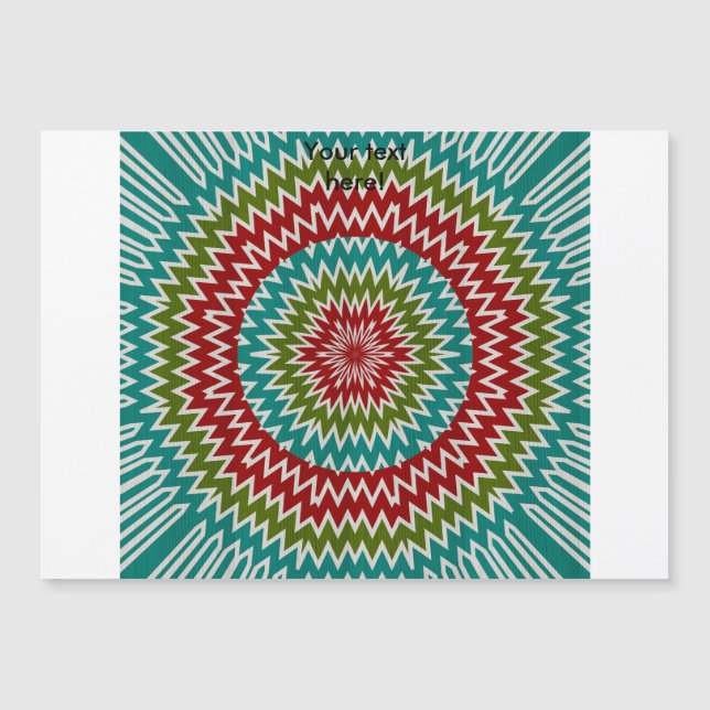 Flor mandálaica hipnótica (Frente)