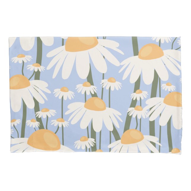 Flor Mercado Florence Pastel Blue Retro Floral (Frente)