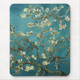 Flor Mousepad da amêndoa