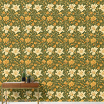 Flor no estilo: Design de Papel de Carteira Floral