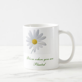 Flor onde você é imagem plantada da caneca