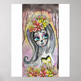 Flor, poster de Diâmetro de los Muertos