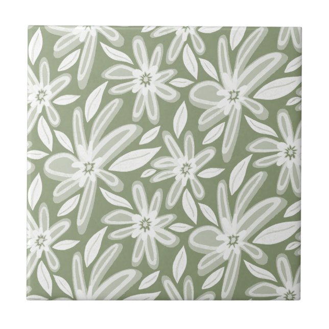 Flor Retro Floral Flalta Energia Bloqueada (Frente)