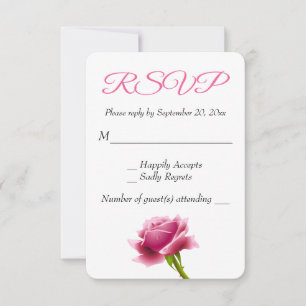 Flor Rosa Pêssego RSVP Flor Partido / Casamento
