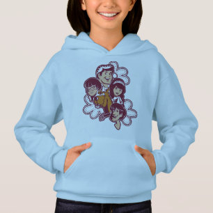Flor Scooby-Doo de Paisely e o grupo