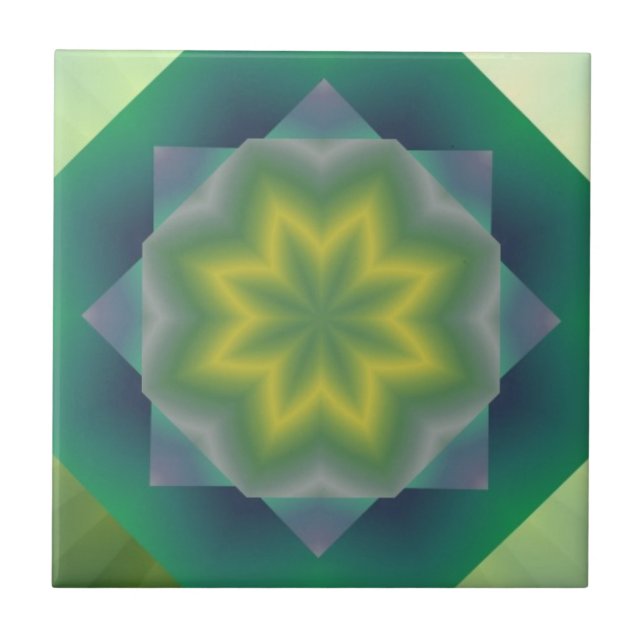 Flor Silvestre Verde (Frente)
