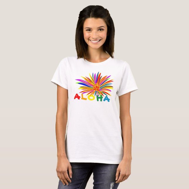 Flor Tropical Aloha (Frente Completa)